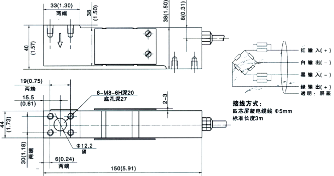 B6E3-C3產(chǎn)品尺寸圖